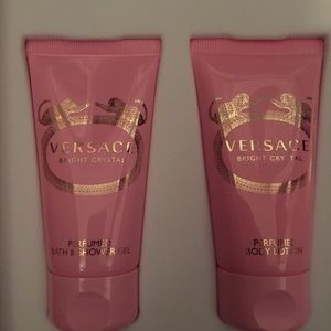 Versace Bright crystal lotion and shower gel